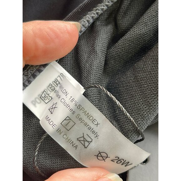 Aqua Eve Plus Size Athletic One Piece Tummy Control Slimming Swimsuit NWT - Picture 6 of 7